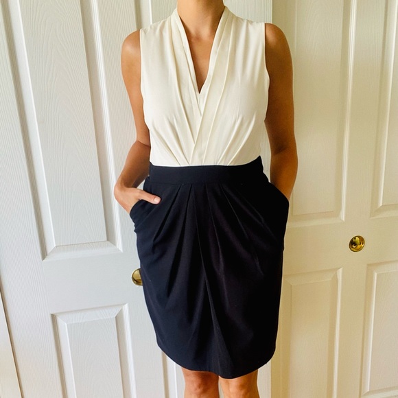 Black and white cocktail dress - Picture 4 of 4